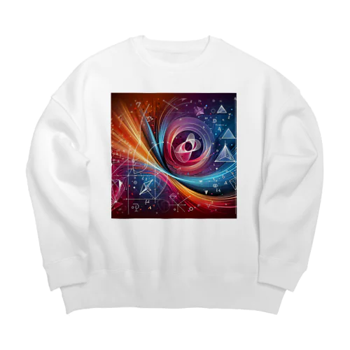 リーマン予想のイラスト Big Crew Neck Sweatshirt