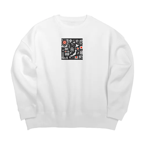 じゃぽっぷ(クール) Big Crew Neck Sweatshirt