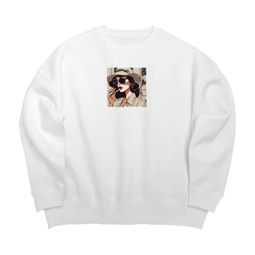 モダン・ミスティ Big Crew Neck Sweatshirt