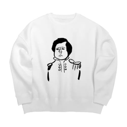 ふてくされ♡ペリー Big Crew Neck Sweatshirt