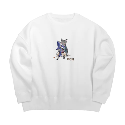 サメPON Big Crew Neck Sweatshirt