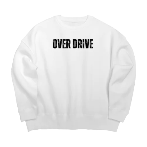 OVER DRIVE Big Crew Neck Sweatshirt