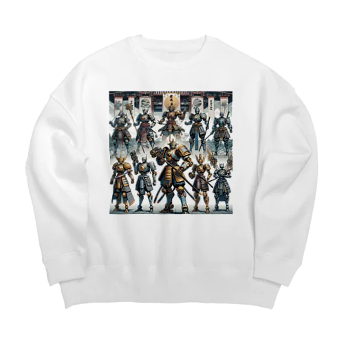 十二神将ロボ Big Crew Neck Sweatshirt