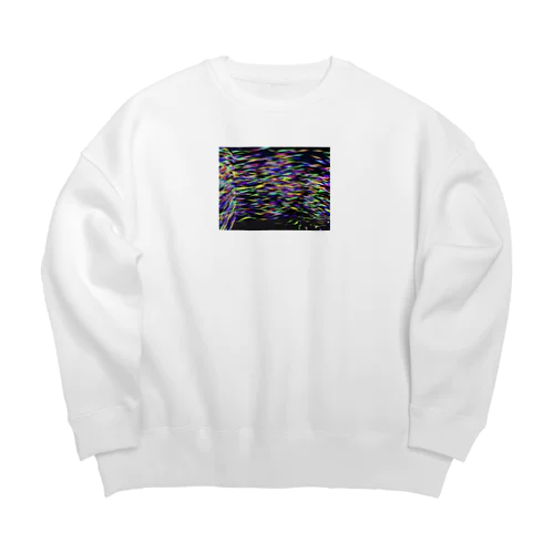 無数の輝き Big Crew Neck Sweatshirt