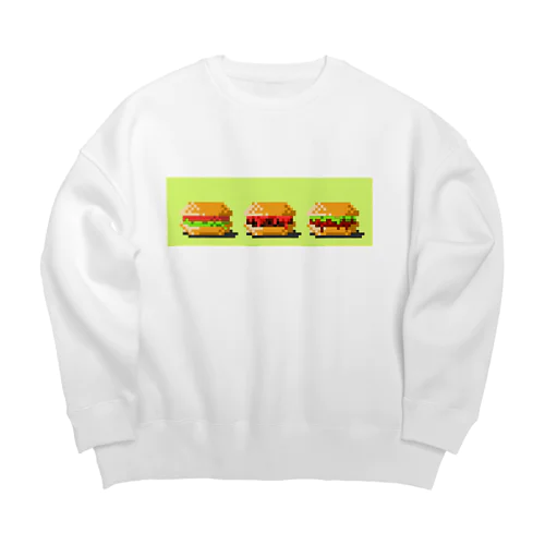 burgers Big Crew Neck Sweatshirt