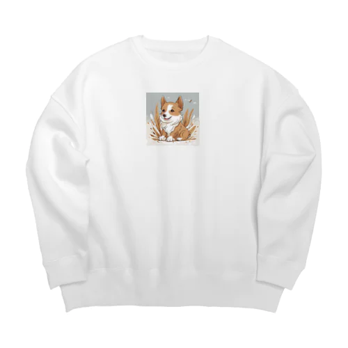 THE忠実犬 Big Crew Neck Sweatshirt