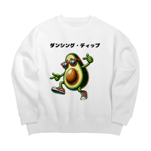 アボ・ビート・ブラスト Big Crew Neck Sweatshirt