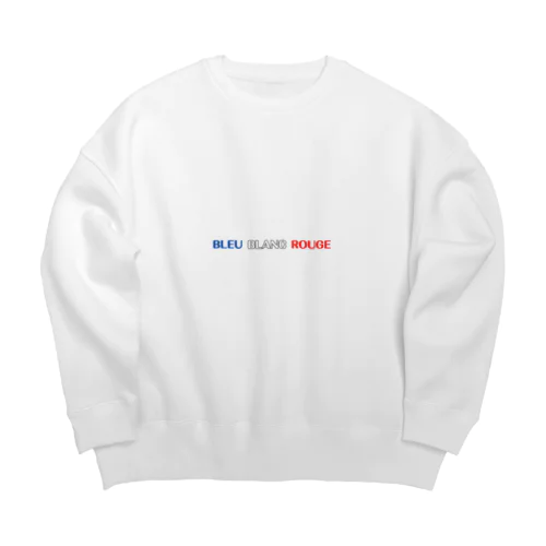 BLEU BLANC ROUGE Big Crew Neck Sweatshirt