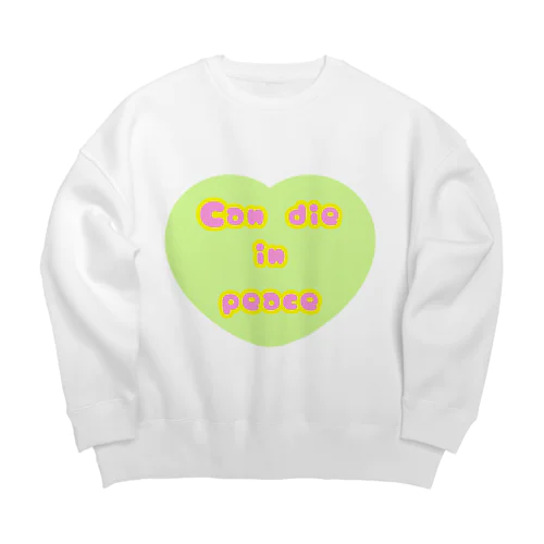 安楽死シリーズ Big Crew Neck Sweatshirt