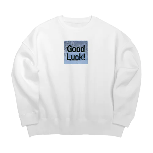 Good Luck! Big Crew Neck Sweatshirt