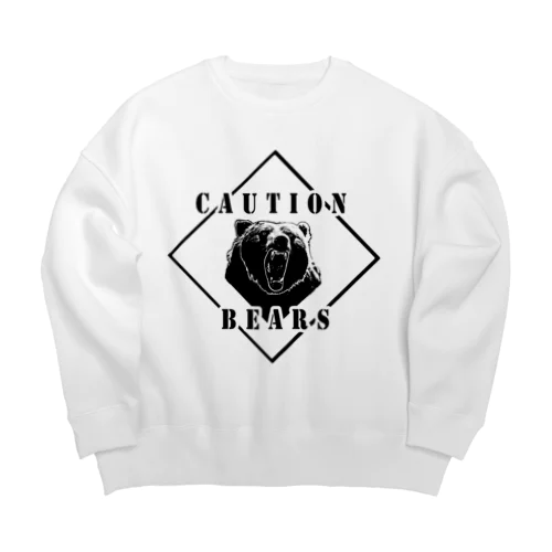 CAUTION- Bear　ｗ１ ビッグシルエットスウェット