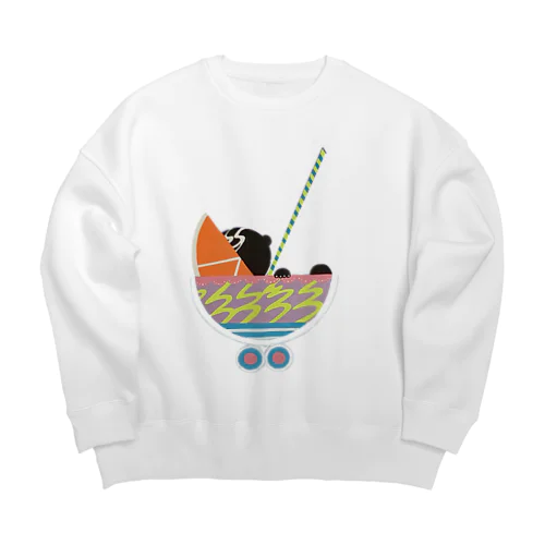 パフェベイビー Big Crew Neck Sweatshirt