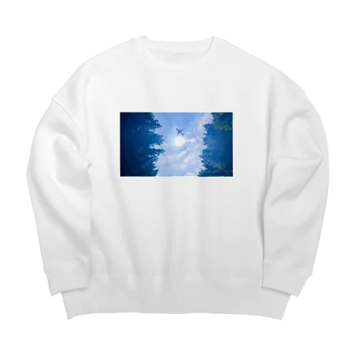 jet tourist Big Crew Neck Sweatshirt