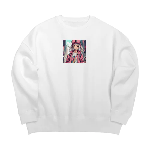 DJキラリ Big Crew Neck Sweatshirt