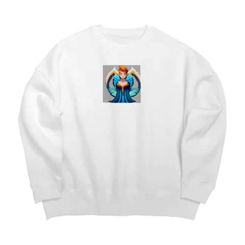 半人半鳥の怪物ハーピー Big Crew Neck Sweatshirt