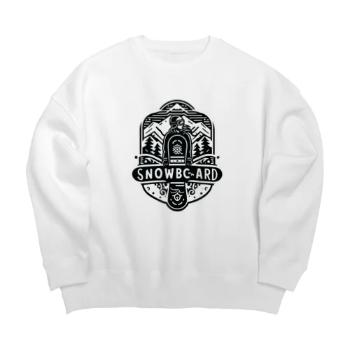 スノーボーダー Big Crew Neck Sweatshirt