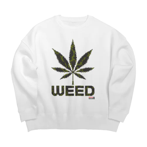 weed. Big Crew Neck Sweatshirt