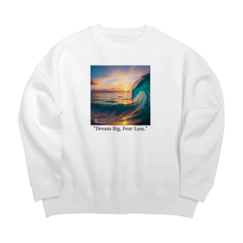 message.com Big Crew Neck Sweatshirt