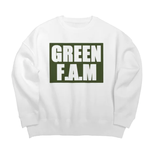 グリーンファム Big Crew Neck Sweatshirt