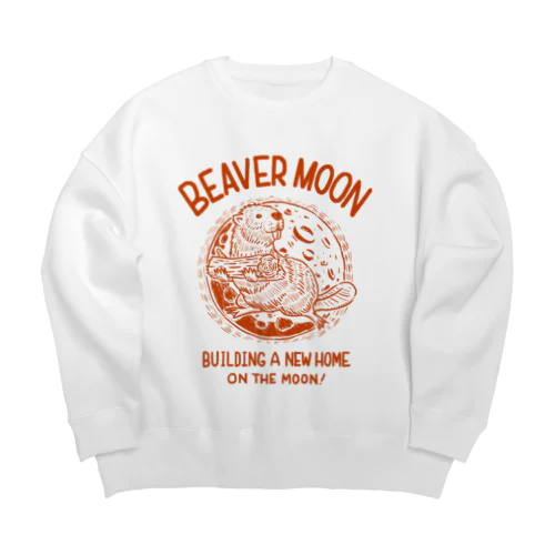 beaver moon (ビーバームーン) Big Crew Neck Sweatshirt