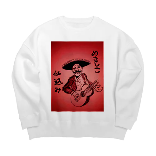 maguroマリアッチ Big Crew Neck Sweatshirt