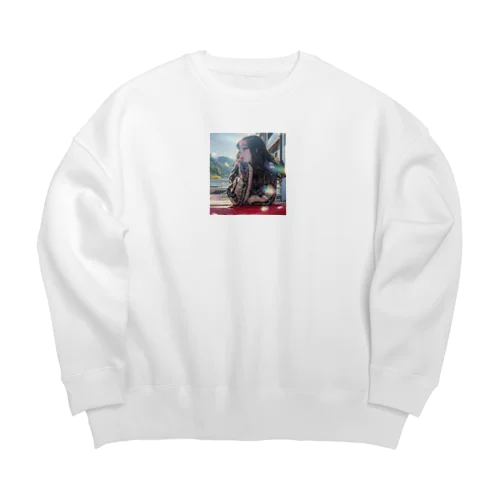 俺のカノジョ 箱根編 Big Crew Neck Sweatshirt