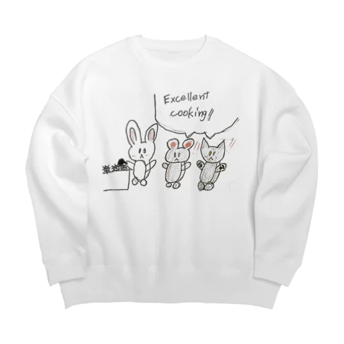 Excellent Cooking Big Crew Neck Sweatshirt