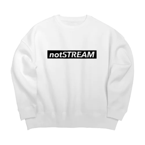 notSTREAM ビッグシルエットスウェット