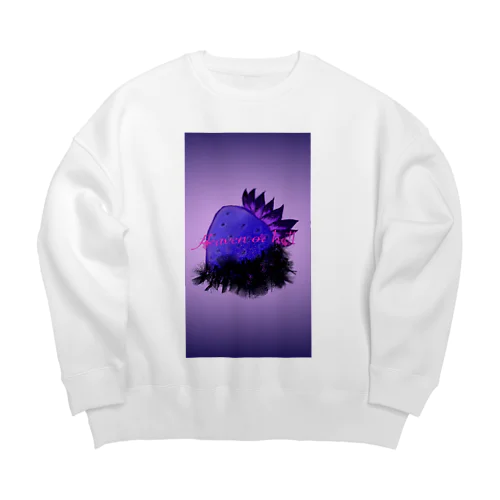 あの世でグッバイストロベリー Big Crew Neck Sweatshirt