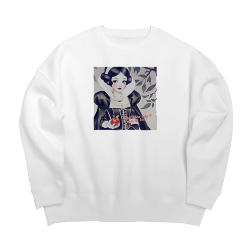 ダークファンタジー白雪姫 Big Crew Neck Sweatshirt