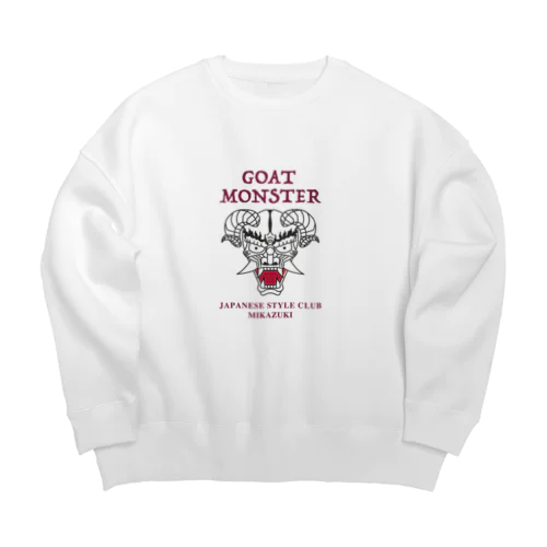 GOAT MONSTER Big Crew Neck Sweatshirt