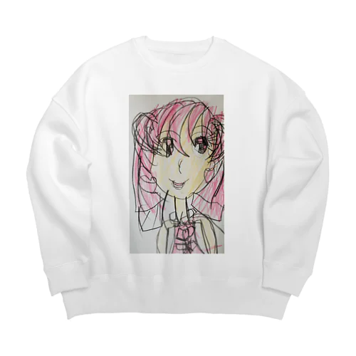 リカちゃん Big Crew Neck Sweatshirt