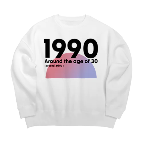 1990 Big Crew Neck Sweatshirt