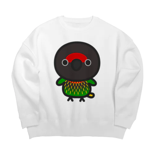 キスジインコ Big Crew Neck Sweatshirt