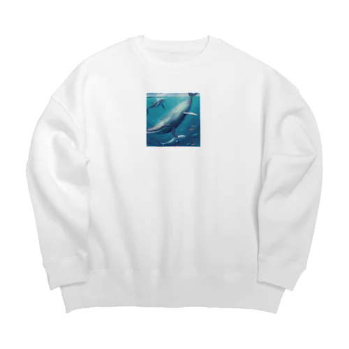 パシフィック・ペアレント・プリント Big Crew Neck Sweatshirt