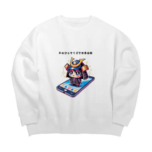 ミニサムライ、メガテック Big Crew Neck Sweatshirt