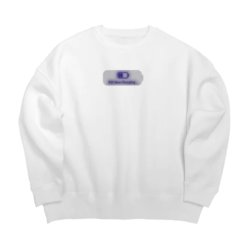 FOI Now Charging PP Big Crew Neck Sweatshirt