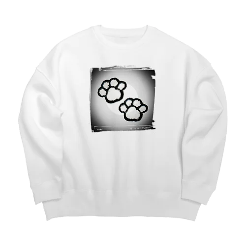 肉球love Big Crew Neck Sweatshirt