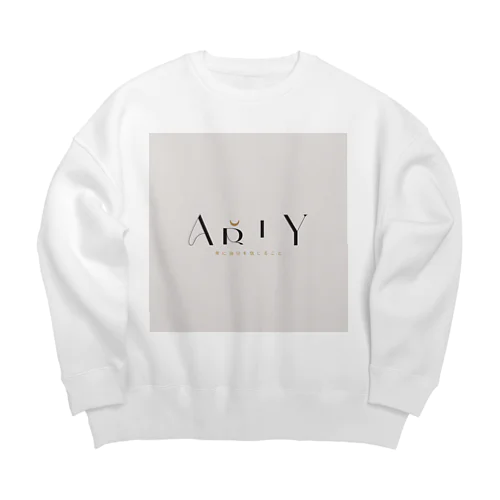 ARIY Big Crew Neck Sweatshirt