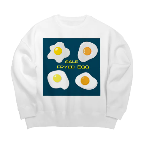 フライドエッグ Big Crew Neck Sweatshirt