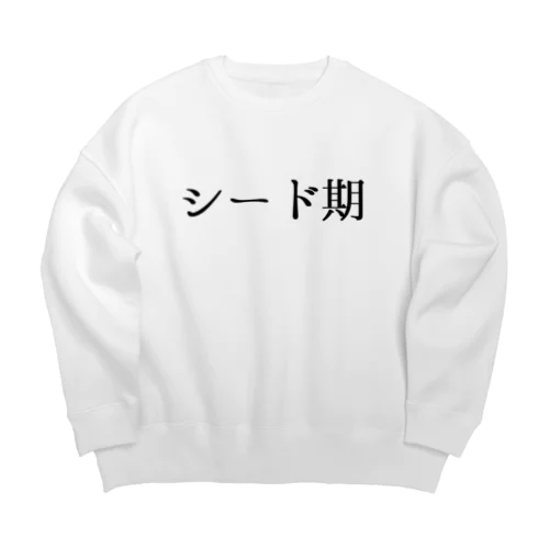 シード Big Crew Neck Sweatshirt