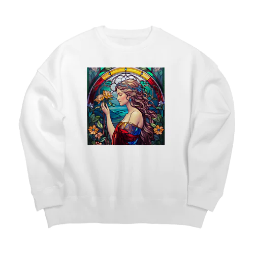 森の女神 Big Crew Neck Sweatshirt