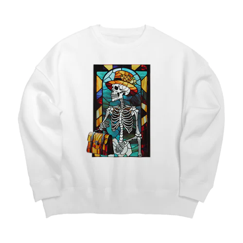 ホネ男の通勤 Big Crew Neck Sweatshirt