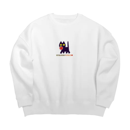 クロネコトマちゃん Big Crew Neck Sweatshirt