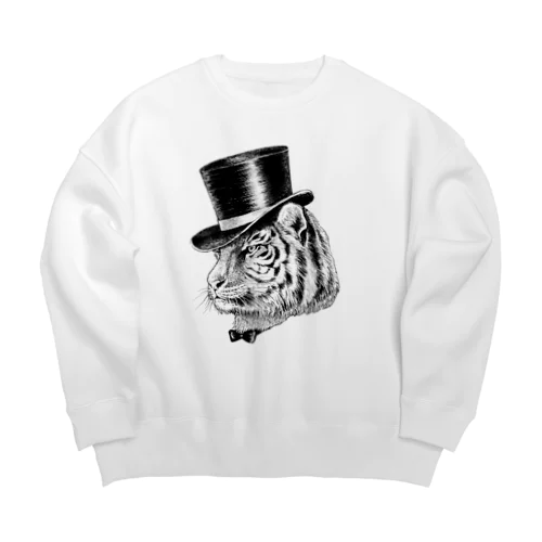 トラ紳士 Big Crew Neck Sweatshirt