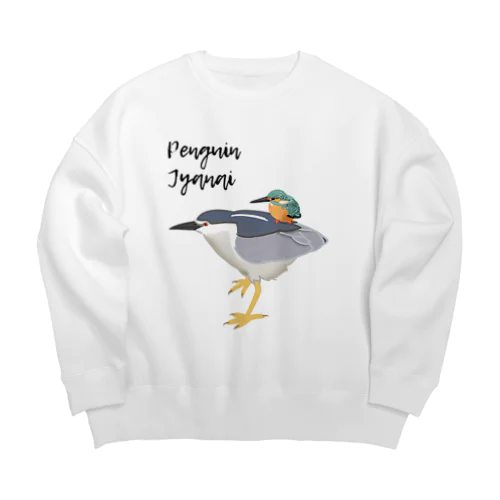 Penguin Jyanai with Penguin Big Crew Neck Sweatshirt