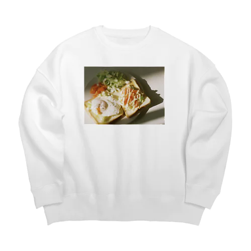 日日是好日 Big Crew Neck Sweatshirt