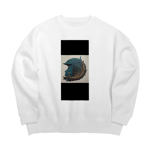 空想と妄想 Big Crew Neck Sweatshirt