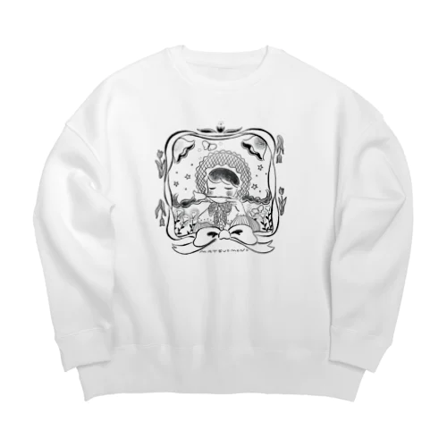 チューリップ Big Crew Neck Sweatshirt