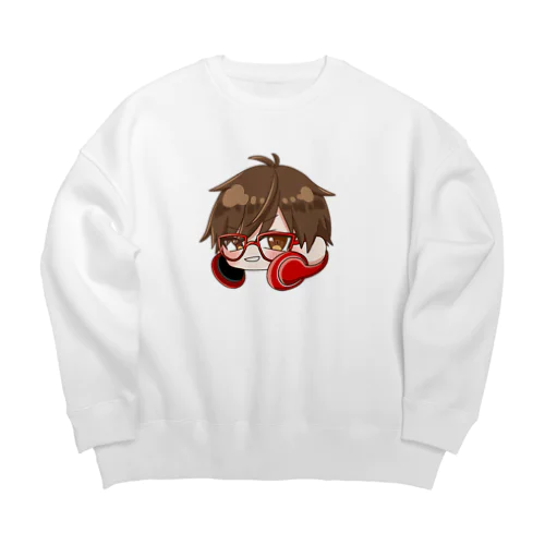 𝔗*­たっくん Big Crew Neck Sweatshirt